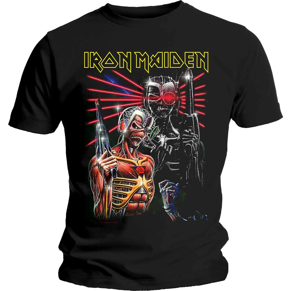 Iron Maiden - Terminate Unisex Large T-Shirt - Black