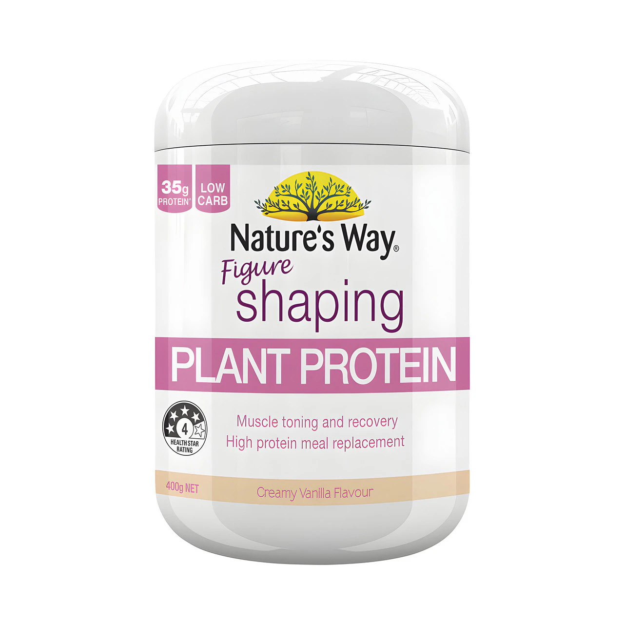 Nature's Way Instant Natural Protein Figure Shaping Vani 400g