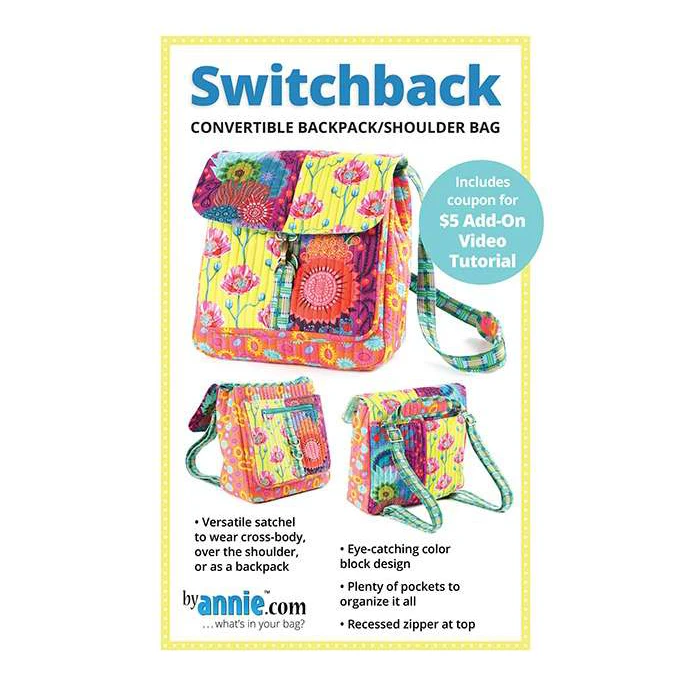 Quilting Sewing Patchwork By Annie Switchback Pattern Only