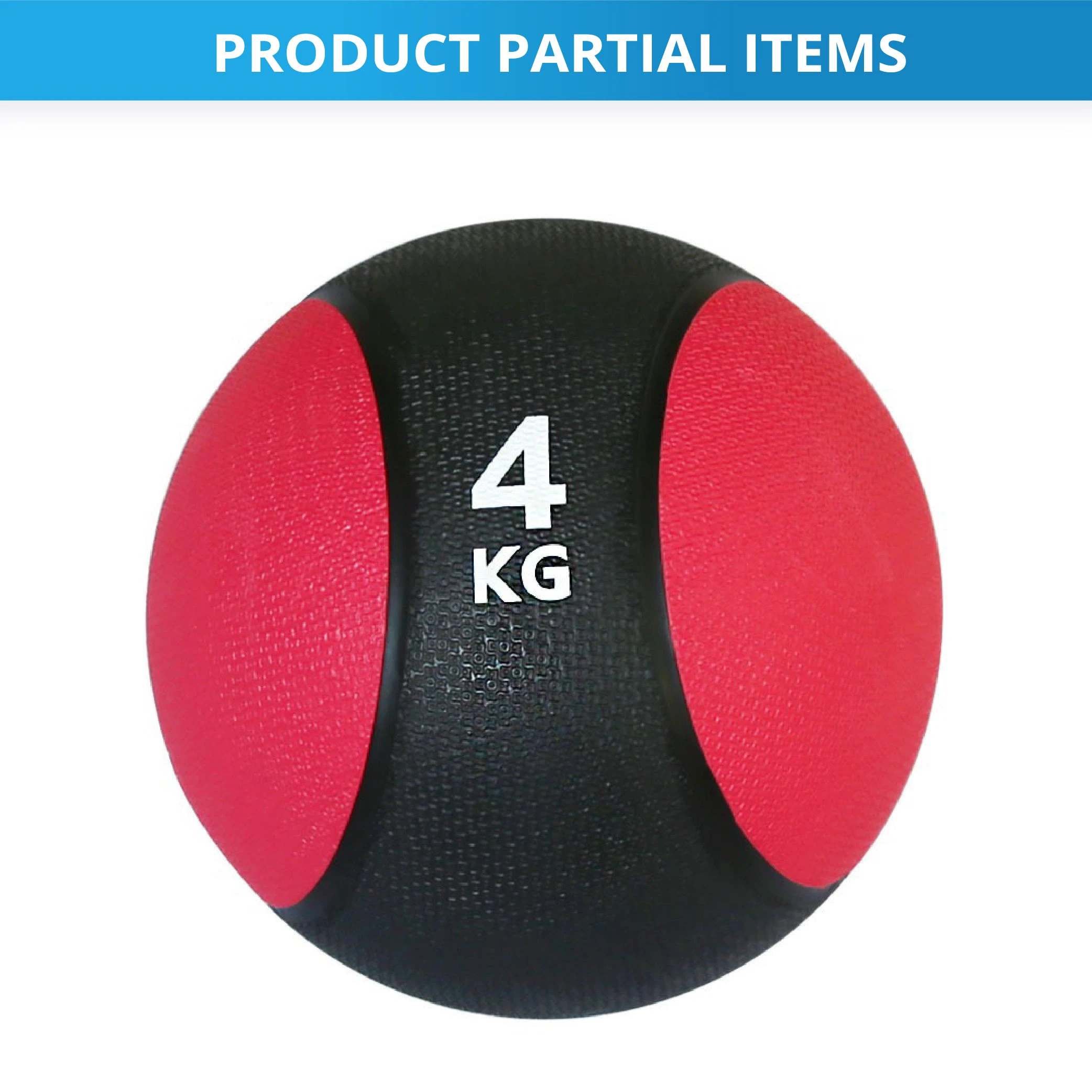 Rubber Medicine Ball - 4KG