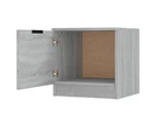 vidaXL Bedside Cabinets 2 pcs Grey Sonoma 40x39x40 cm
