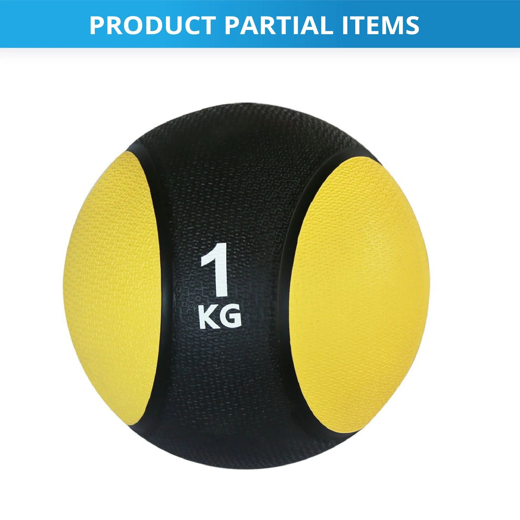 Rubber Medicine Ball - 1KG