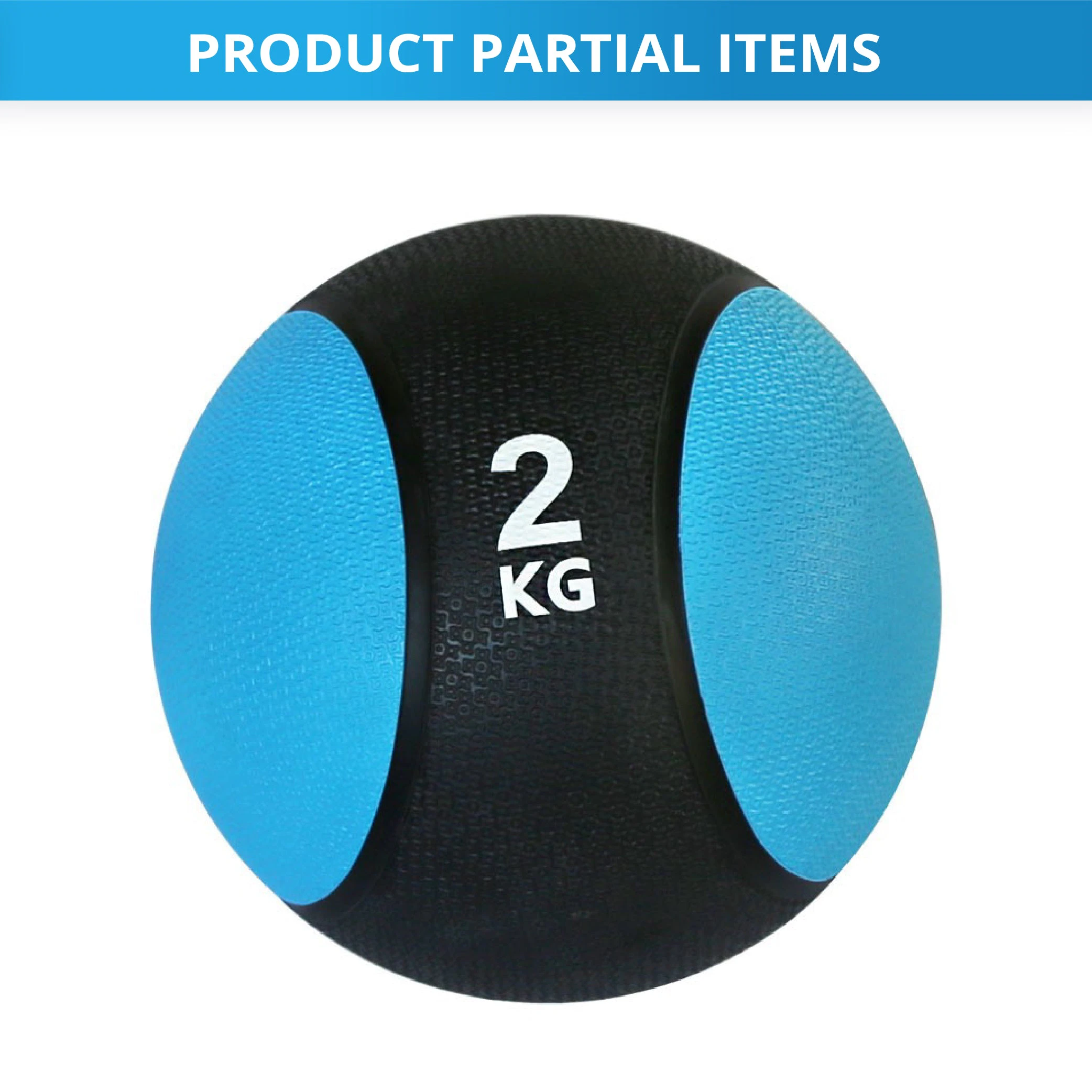 Rubber Medicine Ball - 2KG