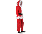 Santa Claus Unisex Adults Christmas Costume Jumpsuit