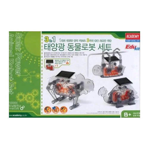 Academy Edukit Solar Power Animal Robot Set 18115 Plastic Model Kit