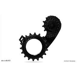 absoluteBlack Carbon HOLLOWcage O/S Derailleur C/Pulley/SRAM ETAP AXS 12sp Black