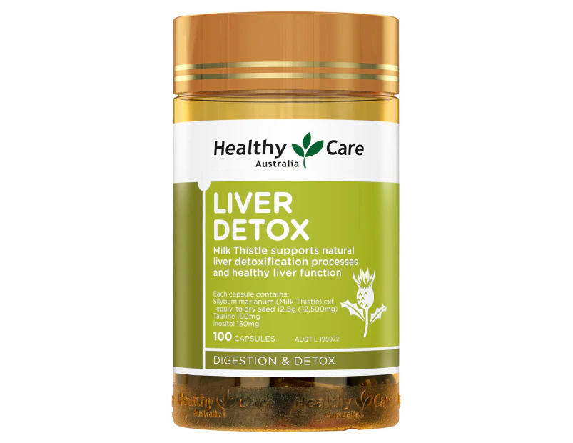 Healthy Care Liver Detox 100 Capsules