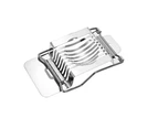 Kitchen Stainless Steel Egg Slicer Wire Egg Cheeses Chopper Dicer Cutter Tool for Salads Sandwiches