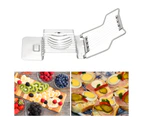 Kitchen Stainless Steel Egg Slicer Wire Egg Cheeses Chopper Dicer Cutter Tool for Salads Sandwiches