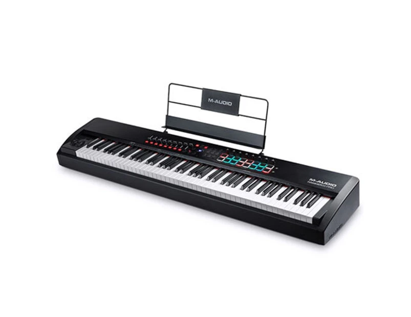 M-Audio Hammer 88-Note Key Fully Weighted USB Electric Keyboard Controller Black