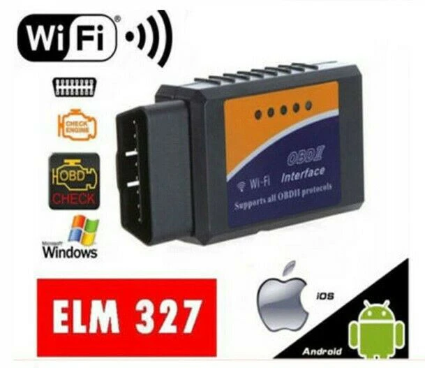 ELM327 OBDII OBD2 WiFi Car Engine Diagnostic Code Reader Scan iPhone Android IOS