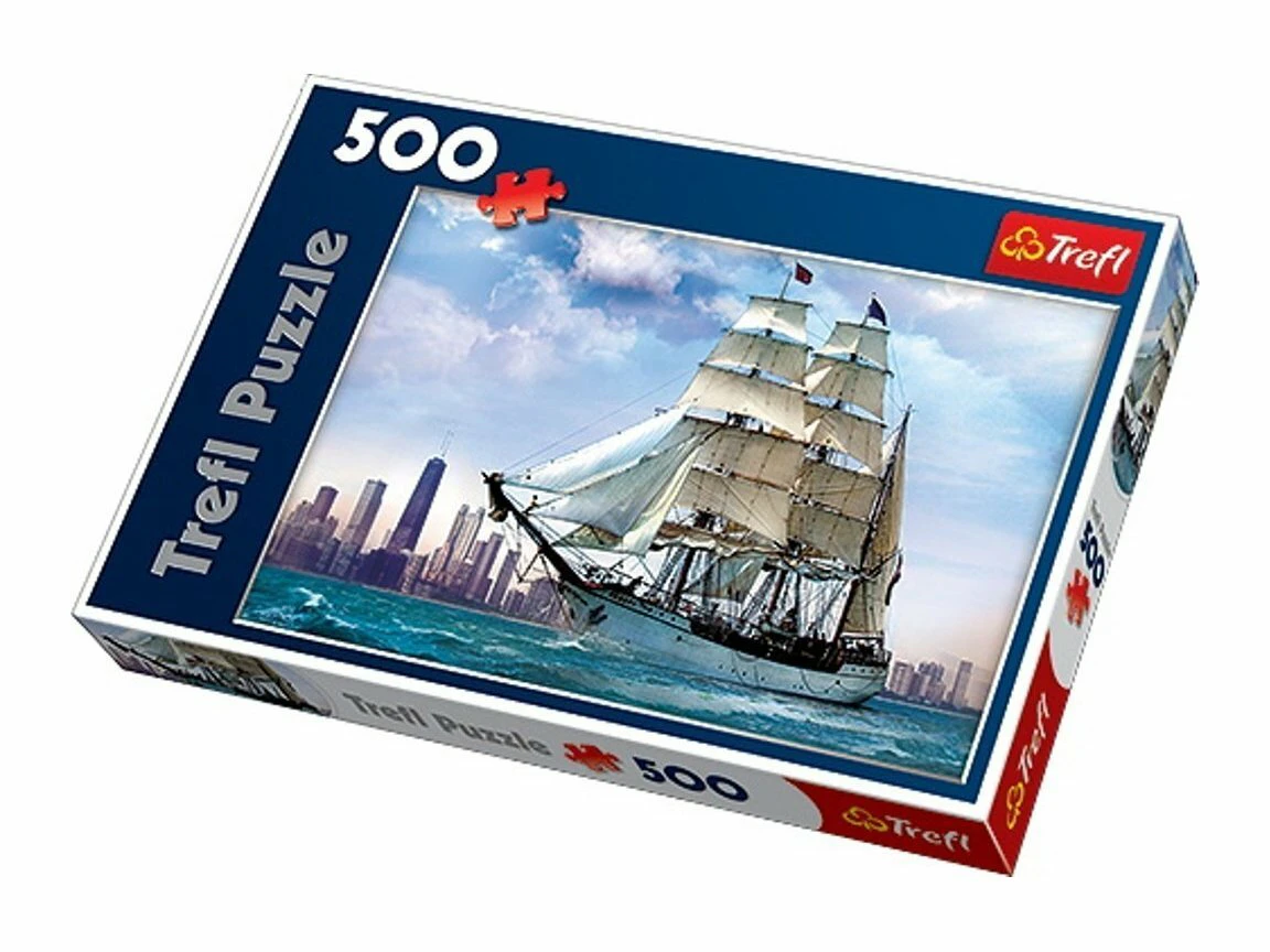 Sailing Towards Chicago 500 Pieces