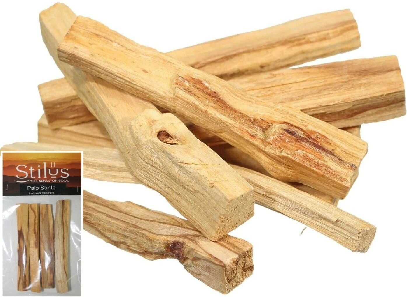 Stilus Palo Santo With 4 Smudge Incense Meditation Aroma Fragrance Reiki