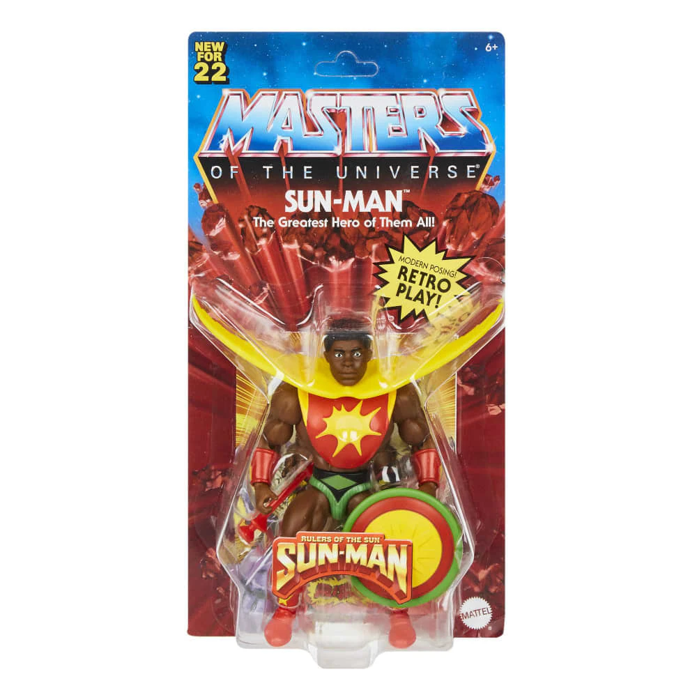 Masters Of The Universe Origins Sun-Man Action Figure