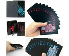 Poker Waterproof PVC Plastic Playing Cards Set Classic Magic Tricks Tool AZ - Blue