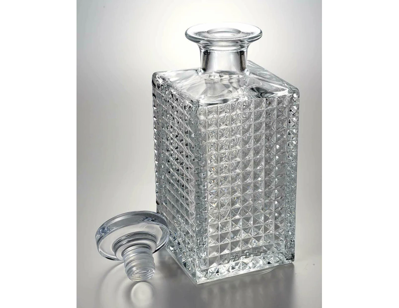 Vintage Scotch Whiskey Whisky Bourbon Decanter Glass Bottle 750ml