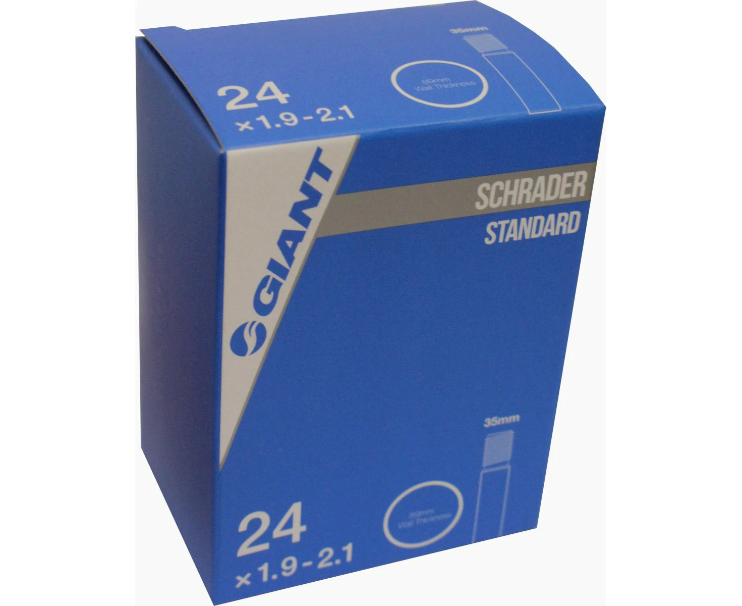 Giant 24x1.9/2.1" Schrader Valve 35mm Bike Tube