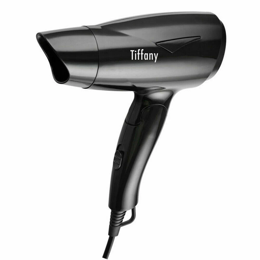 Tiffany Travel Mini Hair Dryer - Black