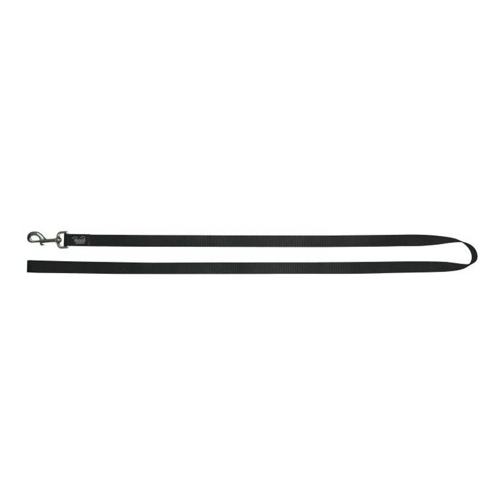 Prestige Pet Single Ply Dog Leash Black 3/4 Inch x 122cm