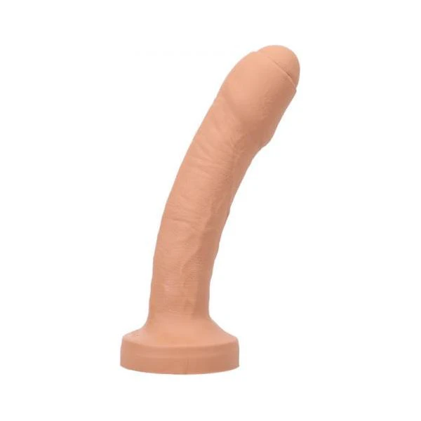 Tantus Uncut #2 O2 6.5 In. Dual Density Dildo Honey