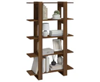 vidaXL Book Cabinet/Room Divider Brown Oak 100x30x160 cm