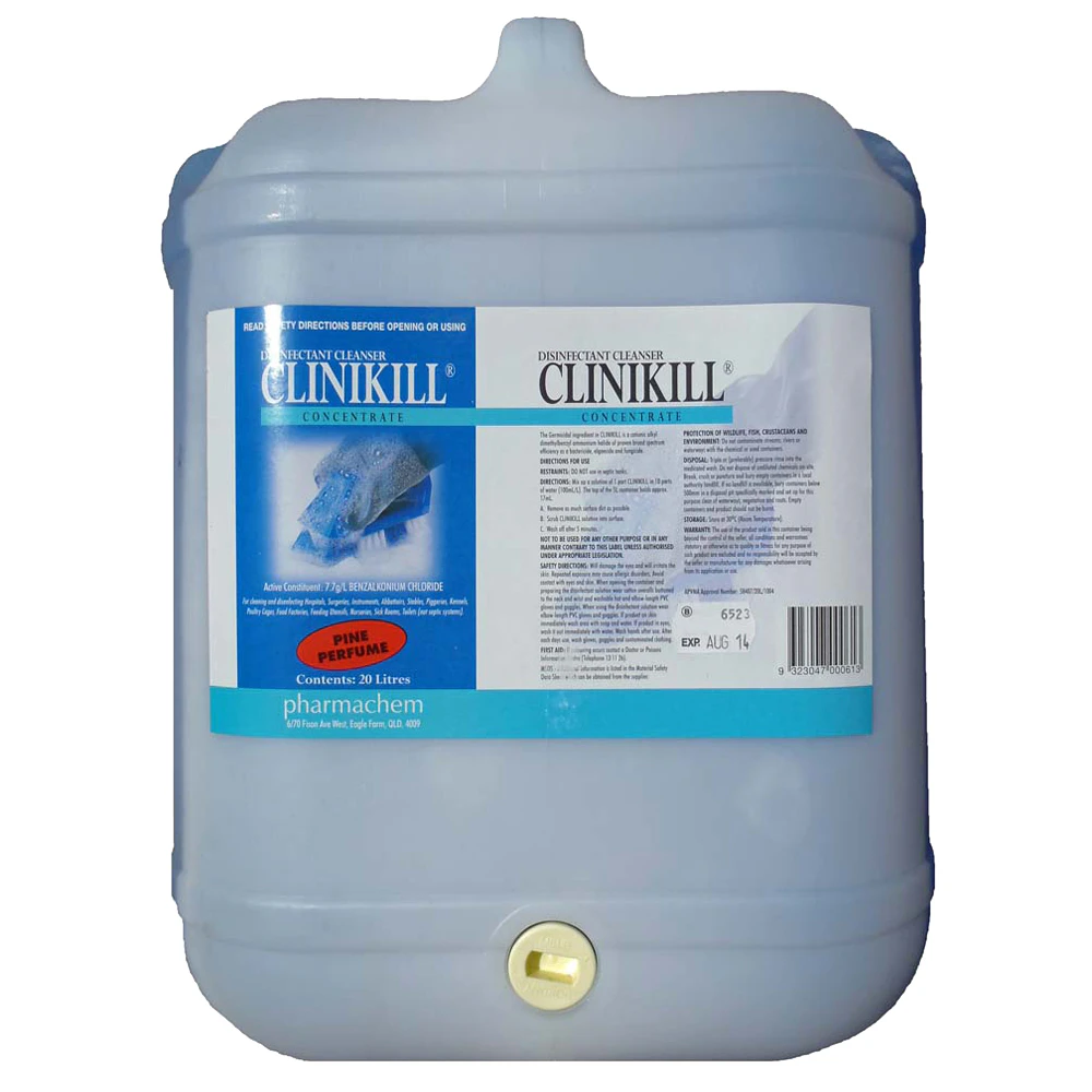 Clinikill Disinfectant Germicidal Detergent Concentrate Tutti Fruiti 20L