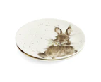 Royal Worcester Wrendale Designs Coupe Plate - Duckling & Bunny Set Of 2