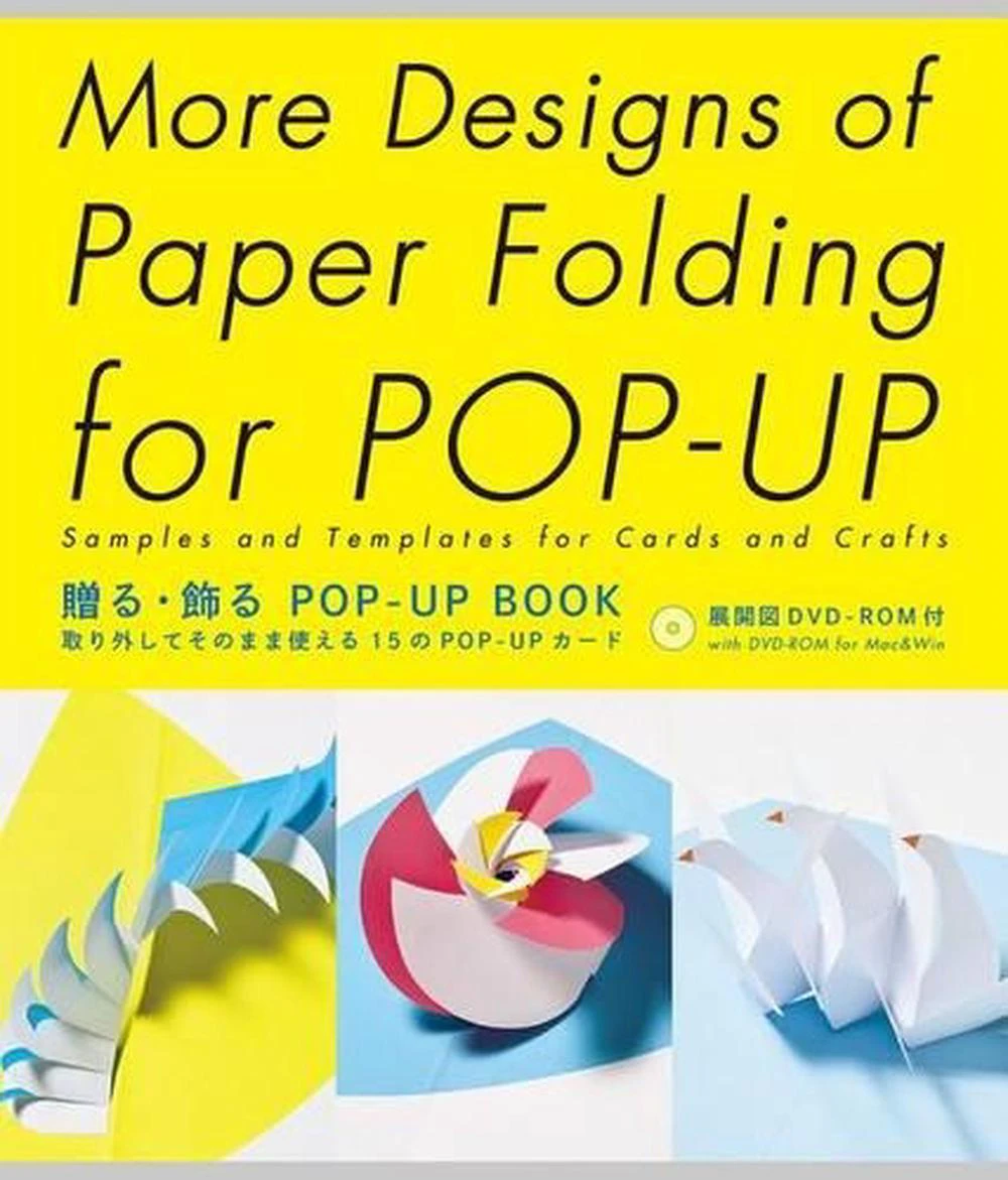 More Designs of Paper Folding for Pop-Up