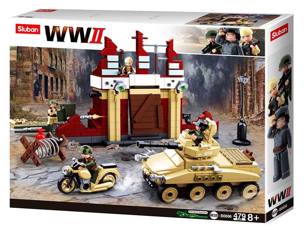 Sluban WWII Battle Of Stalingrad Construction Set Toys 479pcs