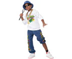 Hip Hop Rapper Boys 90s Dress Up Costume Boys