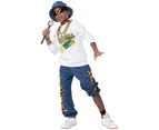 Hip Hop Rapper Boys 90s Dress Up Costume Boys