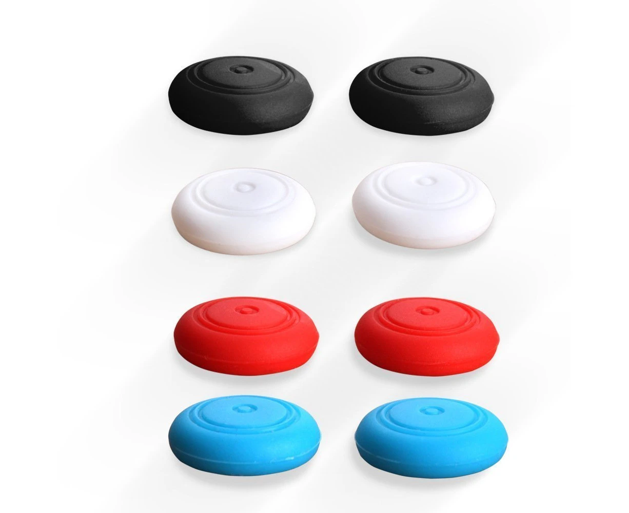 8pcs Silicone Thumb Stick Cap for Nintendo Switch Controller Joy-Controller - MULTI-A