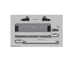 J5Create JCD552 M.2 NVMe USB-C Gen 2 Docking Station (Compatible with MacBook Pro and Air)