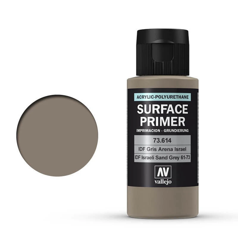 Vallejo 73614 VALLEJO SURFACE PRIMER IDF ISRAELI SAND GREY 61-73 60 ML