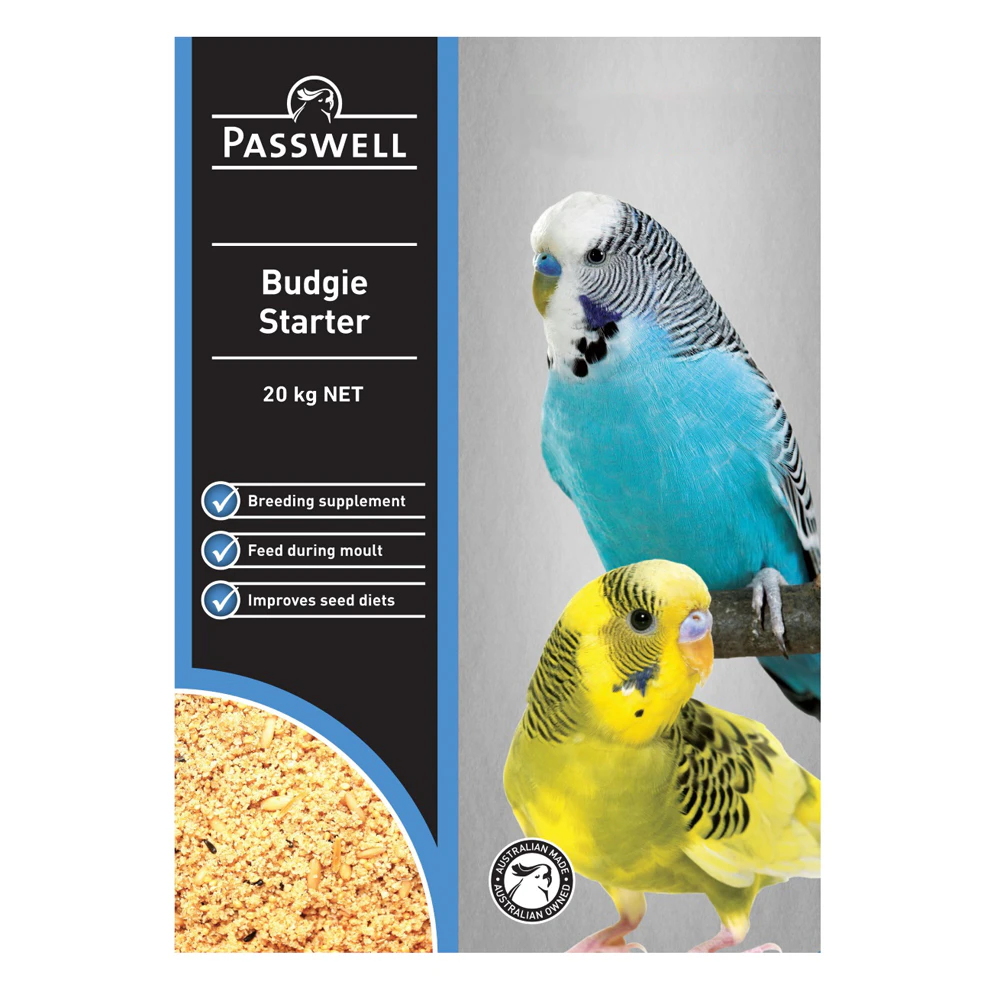 Passwell Budgie Starter Nutritional Breeding Supplement 20kg