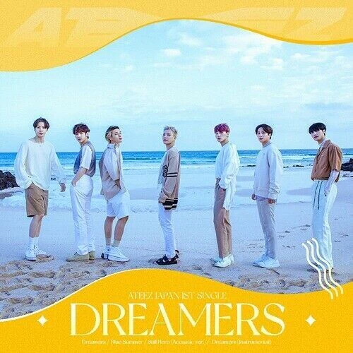 Ateez - Dreamers (Version A) (CD + DVD)  [COMPACT DISCS] Bonus DVD, Japan - Import, NTSC Region 0 USA import