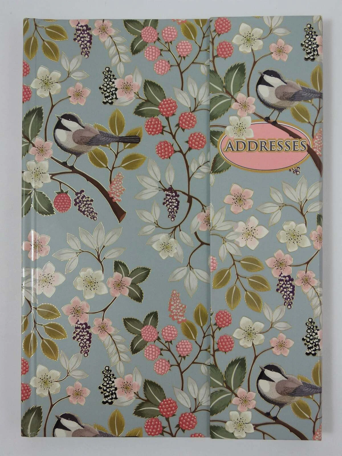 Ozcorp Address Book Birds & Berries A5 Hard Cover AB69