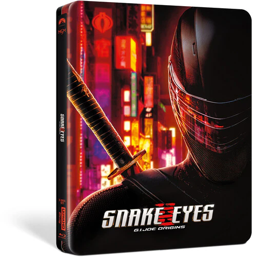 Snake Eyes: G.I. Joe Origins (Steelbook)  [ULTRA HD BLU-RAY REGION: A USA] 4K Mastering, Steelbook USA import