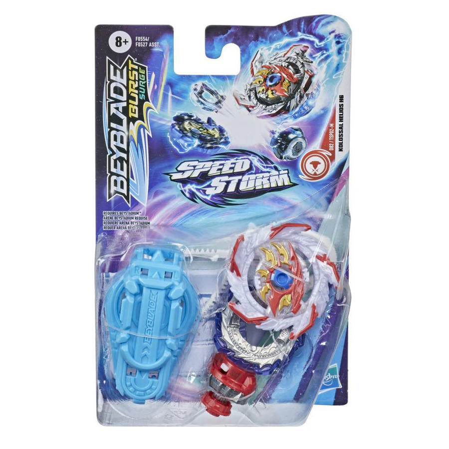 Beyblade Burst Surge Speedstorm Starter Pack (Kolossal Helios H6)