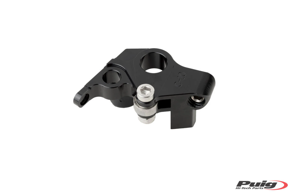 Puig Clutch Lever Adaptor To Suit Various Honda Models (Black)