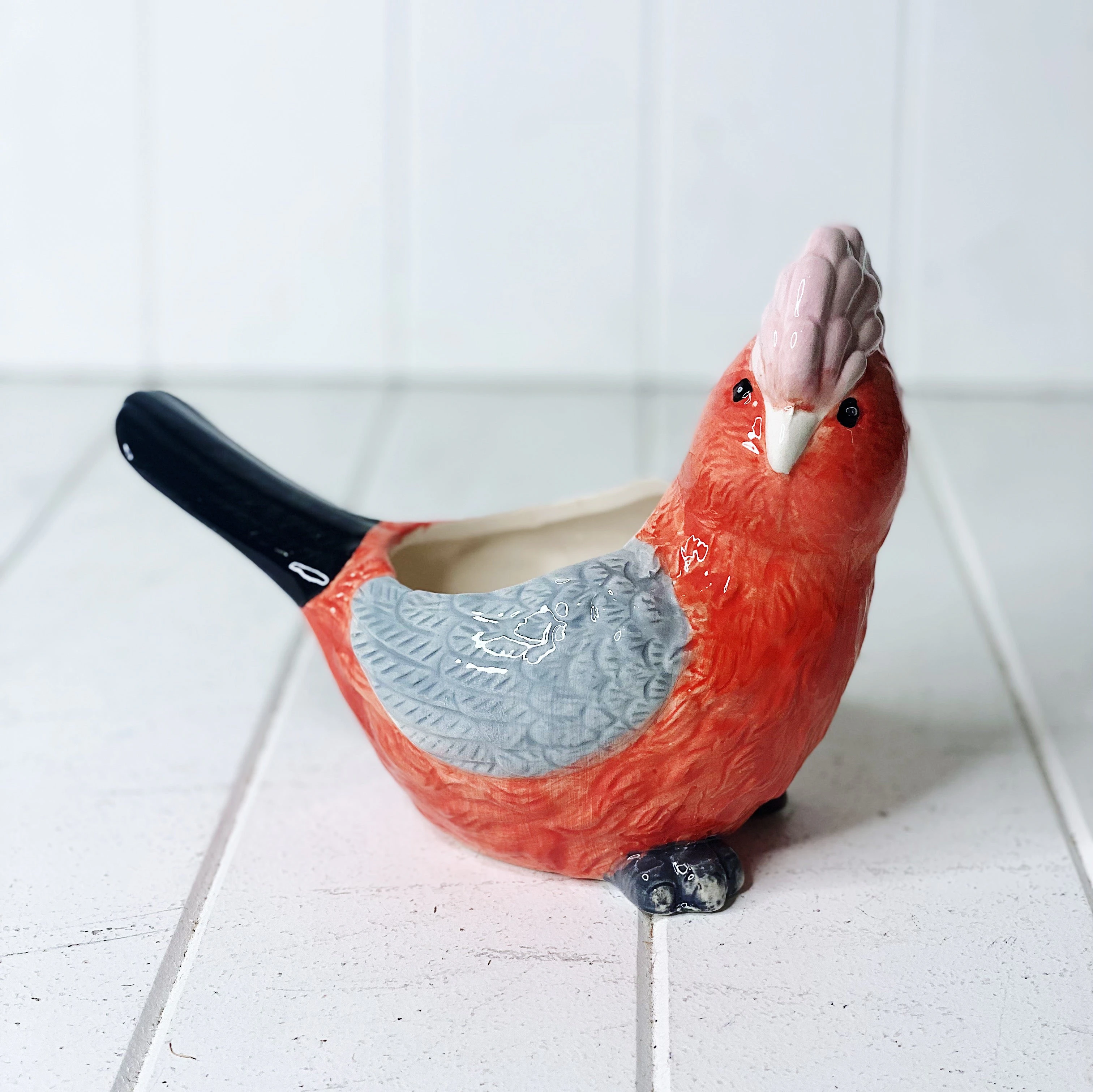 Glenda Galah Ceramic Pot