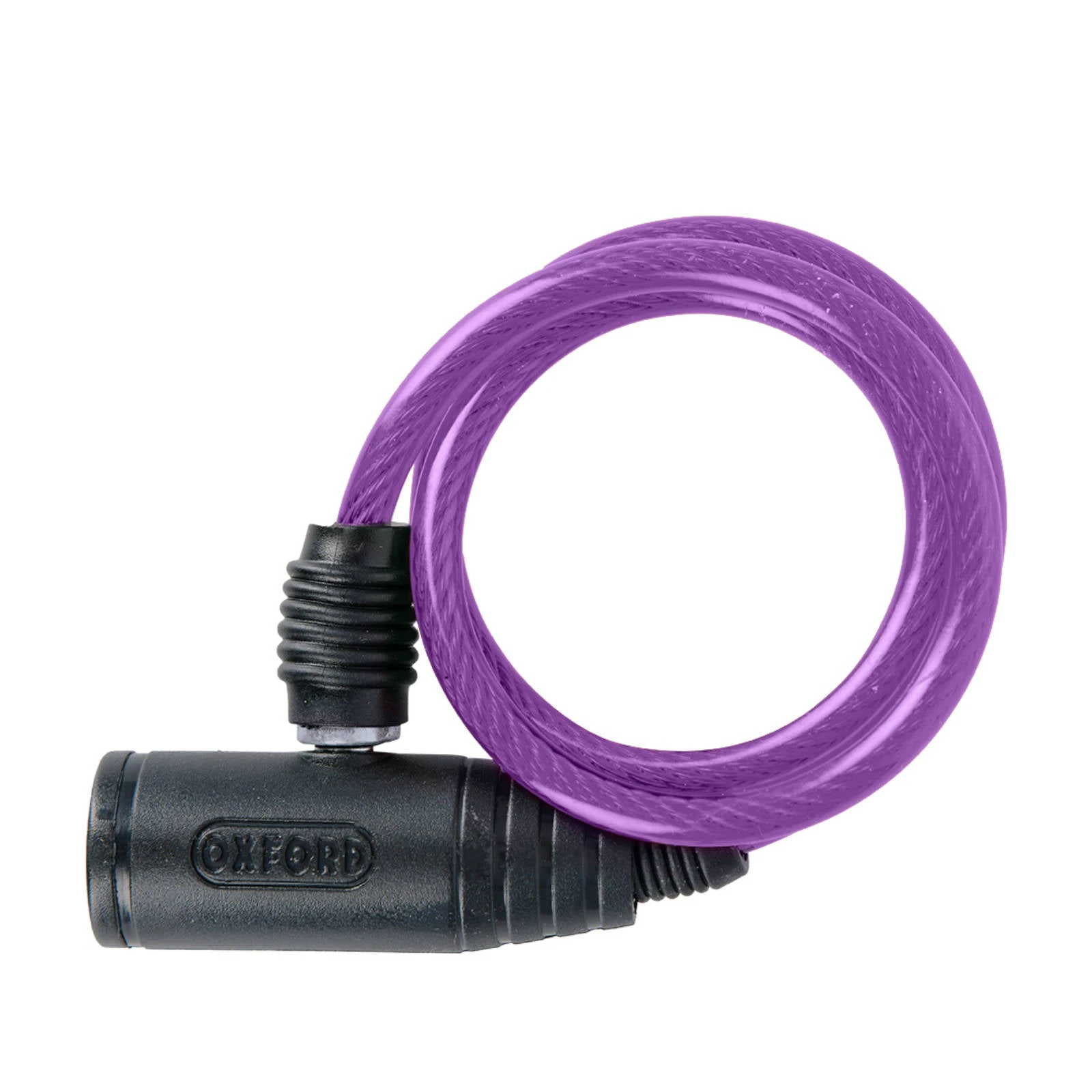 Oxford Bumper Cable Lock 6mm X 600mm - Purple