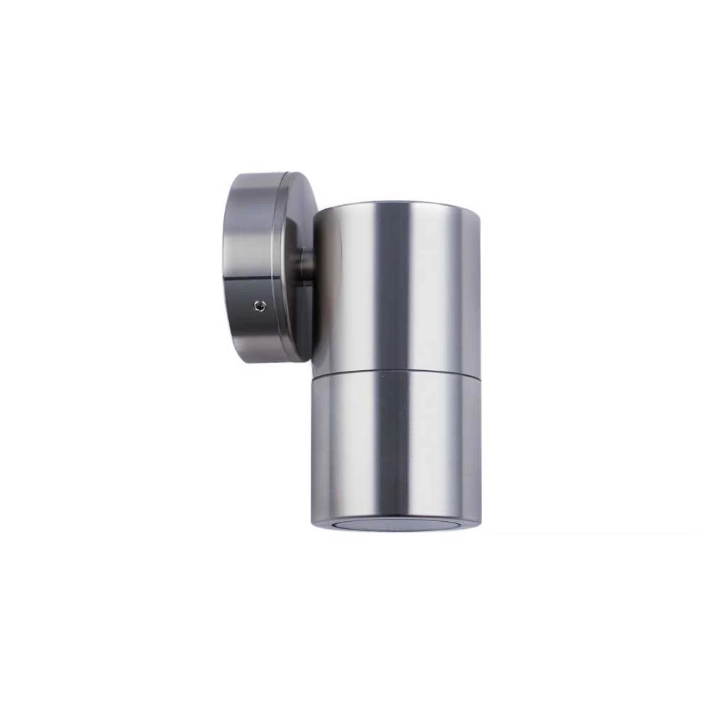 CLA LIGHTING Outdoor Wall Mounted Down Light - 240V GU10 - 60mm Titanium