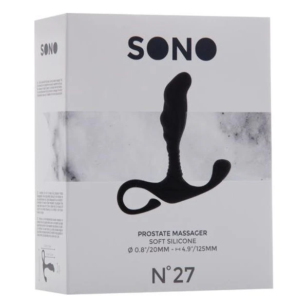 Sono No.27 Prostate Massager Black: Ultimate Pleasure For Beginners