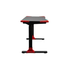 Flexi-Desk HA-119E Electric Sit/Stand Gaming Desk Carbon Fibre finish