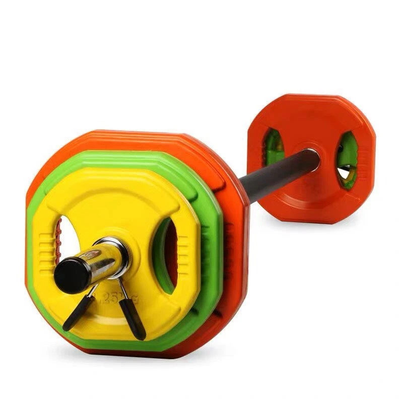 Barbell Bumper 20kg Rubber Colour Plates Set