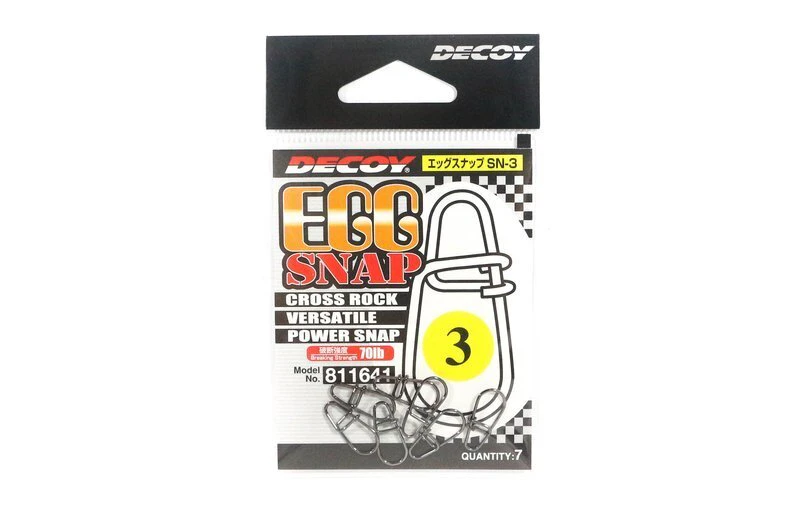 Decoy SN-3 Egg Snap Powerful Cross Fishing Lock Snap #3