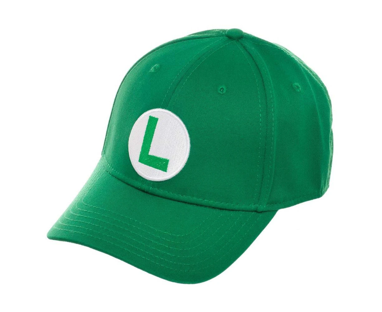 Super Mario Bros. Luigi Flex Fit Green Men's Hat