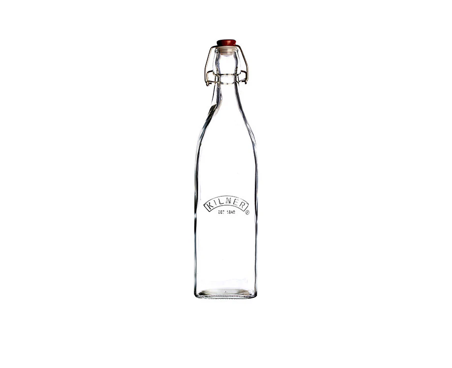 Kilner Clip Top Square Bottle 550ml