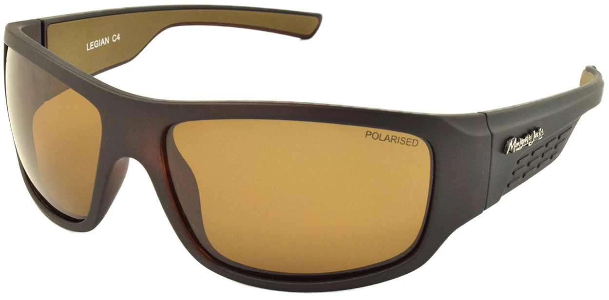 Mangrove Jacks Legian C4 Matte Black / Brown Polarised Lenses